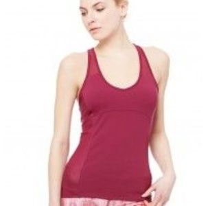 Alo Chromatic sheer panel tank top